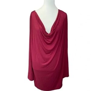 Free People Beach Jersey Cowl Neck Dress